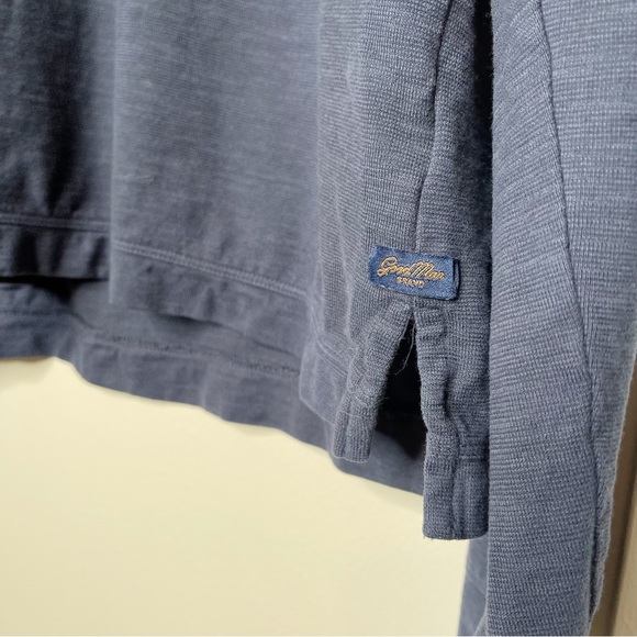 Goodman Brand Half Zip Pullover with Rose Gold Zip Closure - Picture 6 of 9